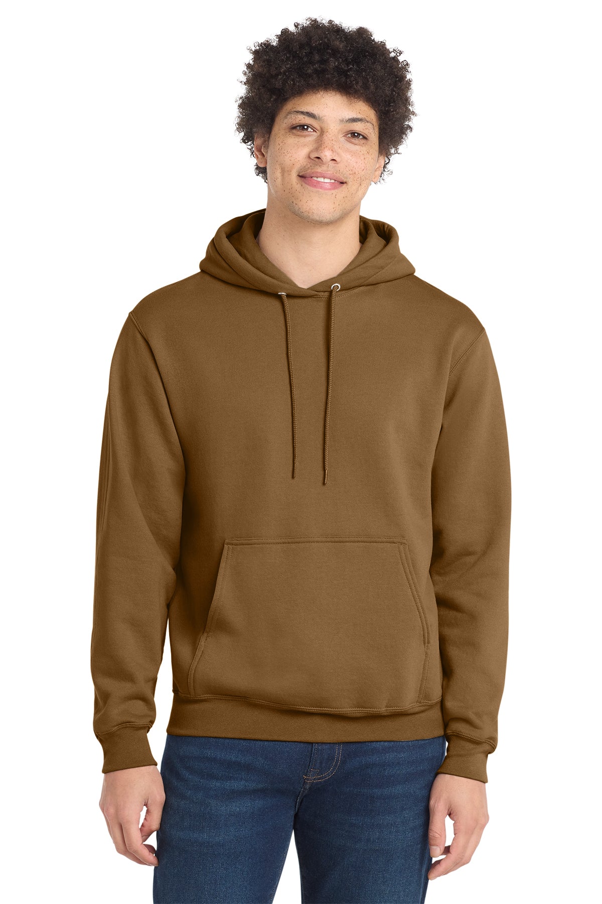 Port & Company PC78H Core Fleece Pullover Hoodie - Duck Brown