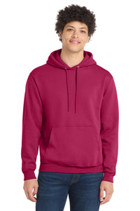 Port & Company PC78H Core Fleece Pullover Hoodie - Flush Pink