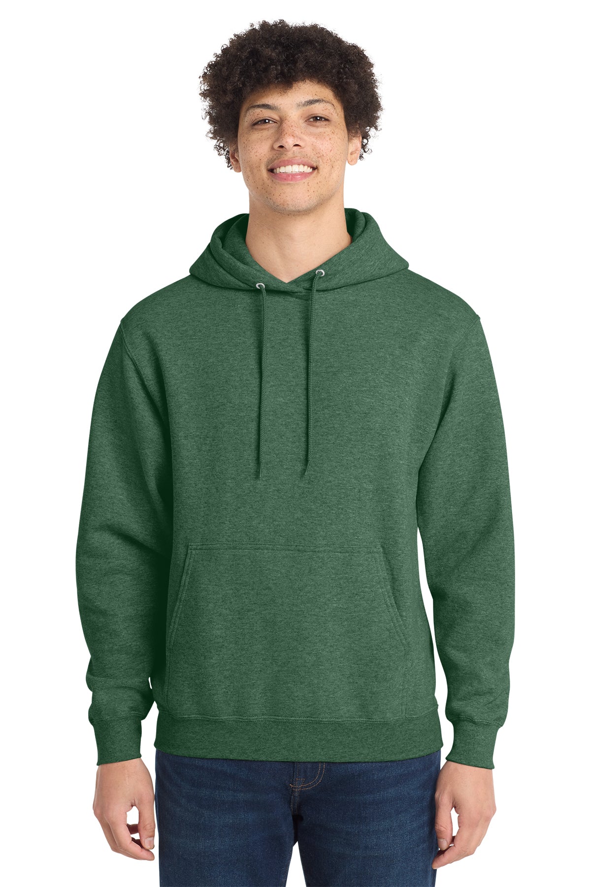 Port & Company PC78H Core Fleece Pullover Hoodie - Forest Green Heather