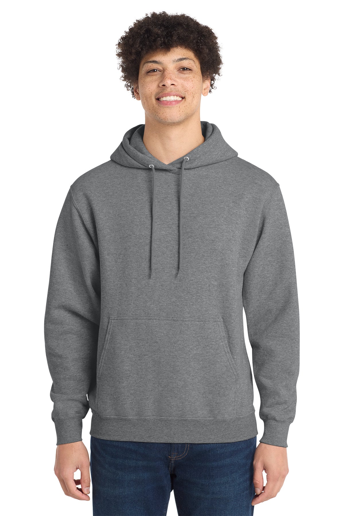 Port & Company PC78H Core Fleece Pullover Hoodie - Graphite Heather