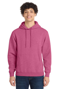 Port & Company PC78H Core Fleece Pullover Hoodie - Heather Sangria