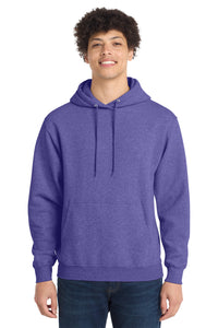 Port & Company PC78H Core Fleece Pullover Hoodie - Heather Purple