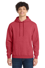 Port & Company PC78H Core Fleece Pullover Hoodie - Heather Red