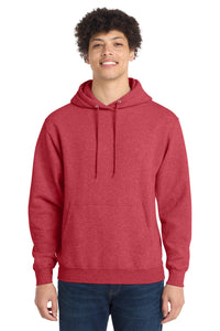 Port & Company PC78H Core Fleece Pullover Hoodie - Heather Red