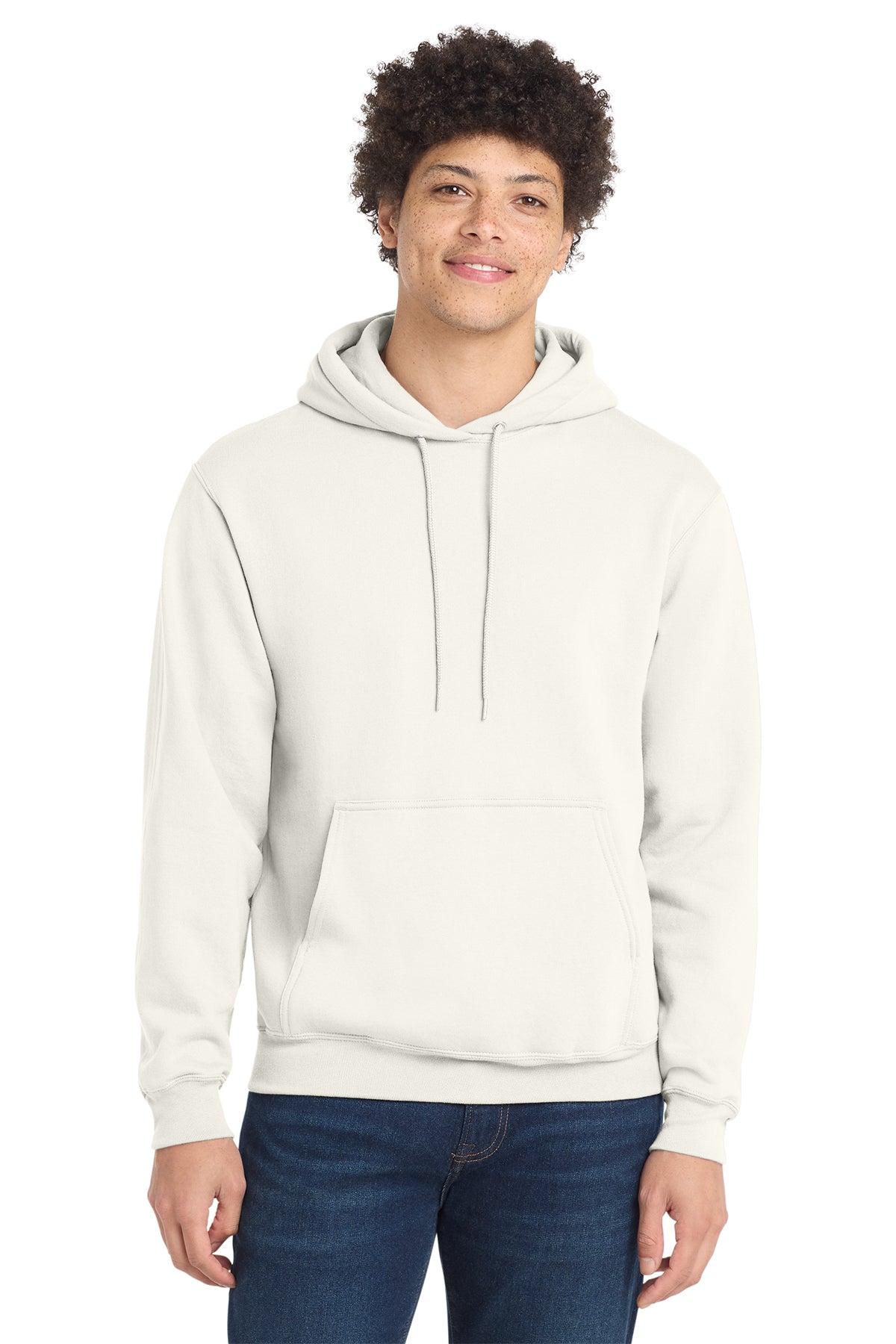 Port & Company PC78H Core Fleece Pullover Hoodie - Ivory