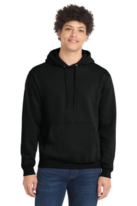 Port & Company PC78H Core Fleece Pullover Hoodie - Jet Black