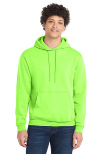 Port & Company PC78H Core Fleece Pullover Hoodie - Neon Green