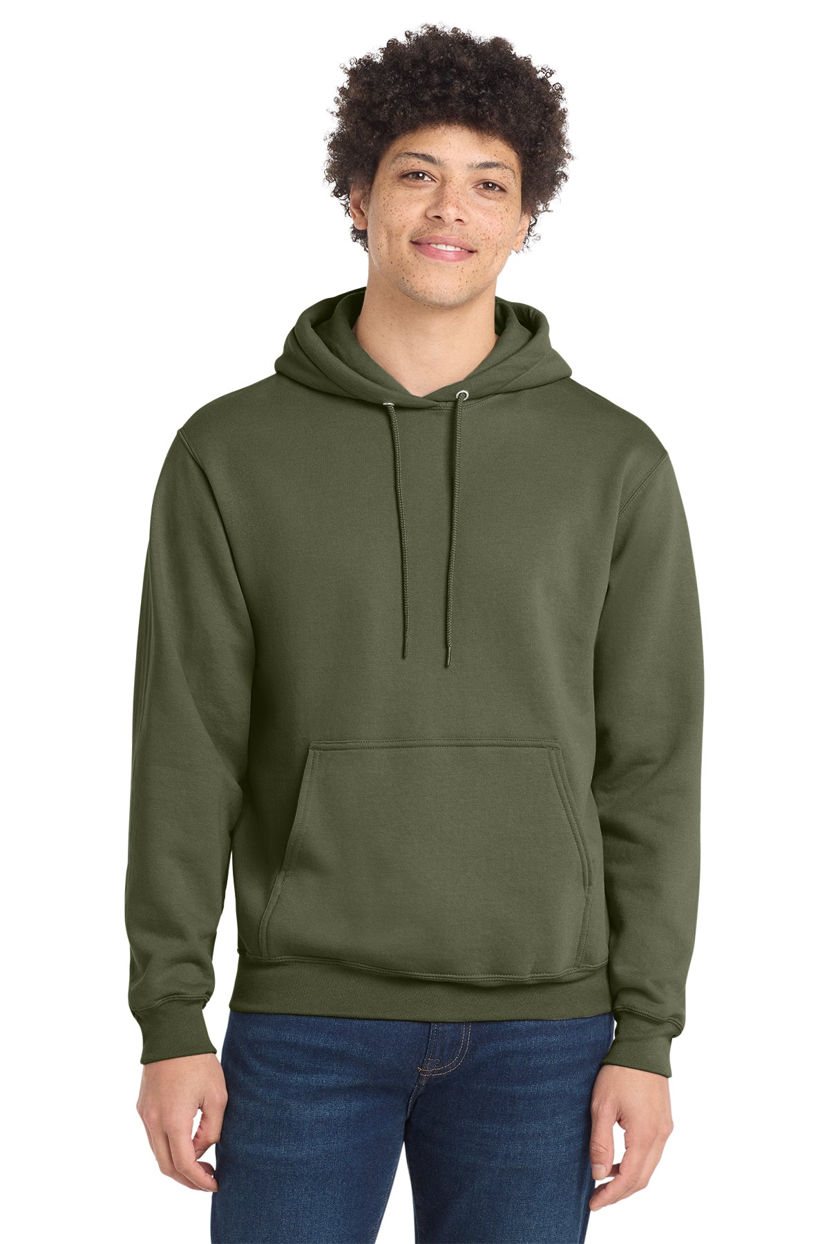 Port & Company PC78H Core Fleece Pullover Hoodie - Olive Drab Green