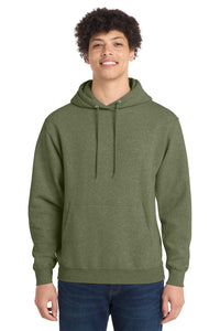 Port & Company PC78H Core Fleece Pullover Hoodie - Olive Drab Green Heather