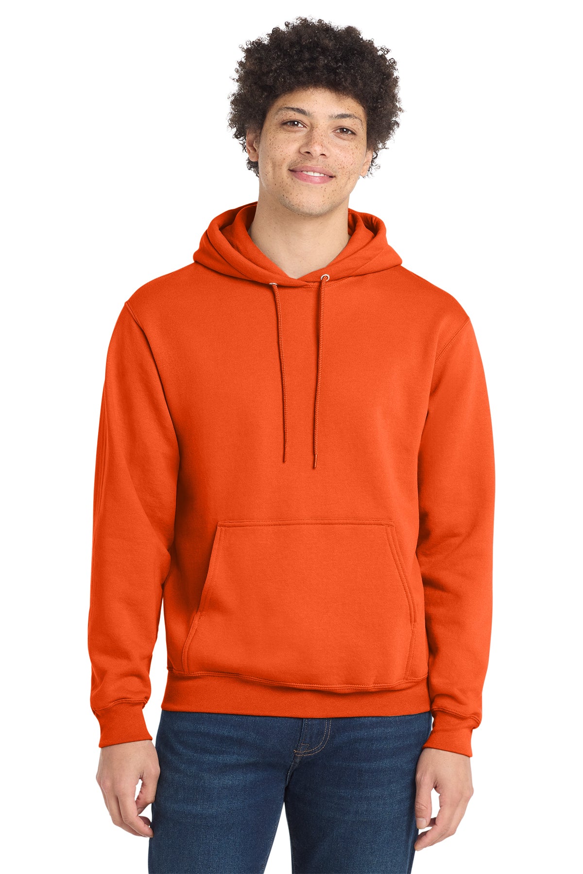 Port & Company PC78H Core Fleece Pullover Hoodie - Orange