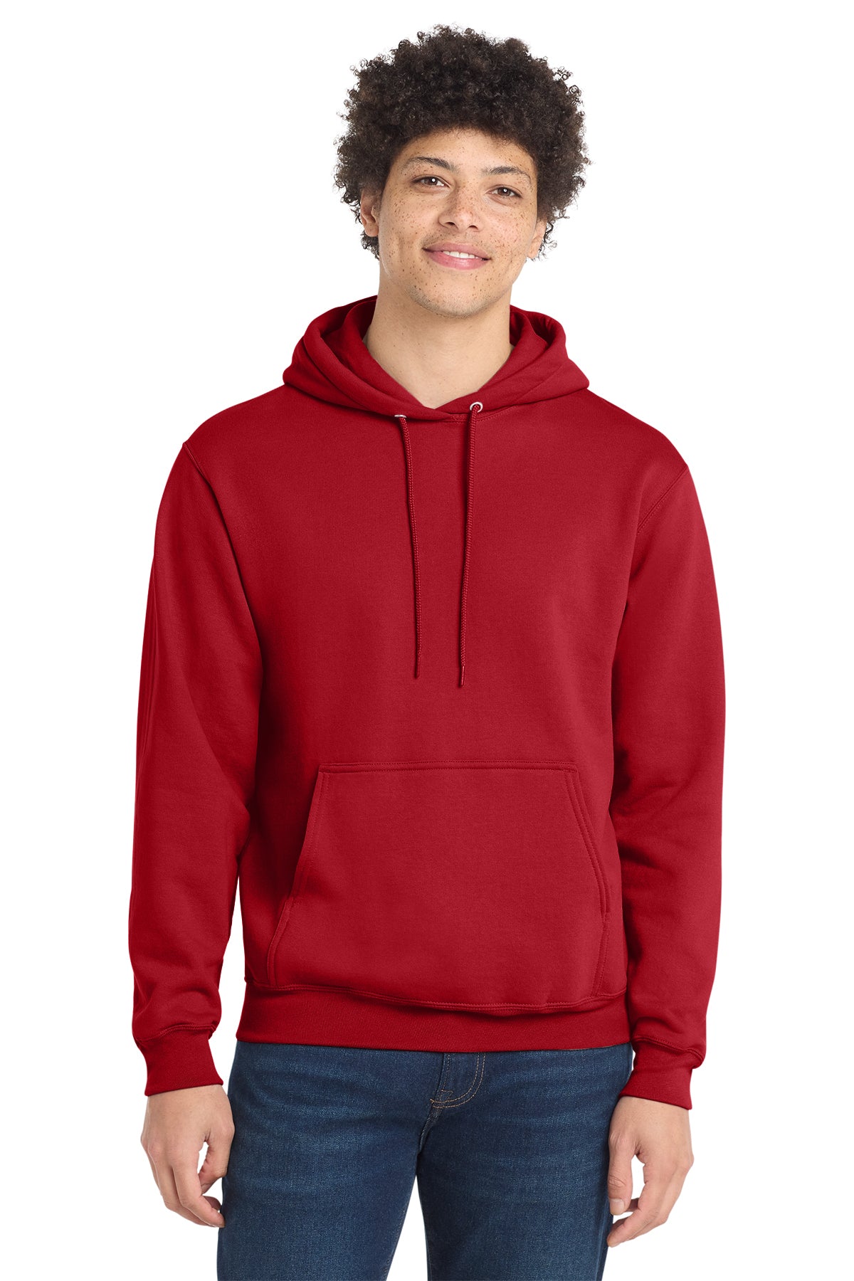 Port & Company PC78H Core Fleece Pullover Hoodie - Red