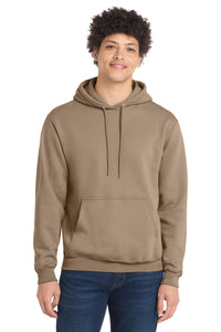 Port & Company PC78H Core Fleece Pullover Hoodie - Sand