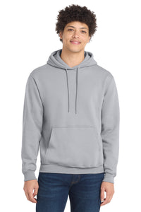 Port & Company PC78H Core Fleece Pullover Hoodie - Silver