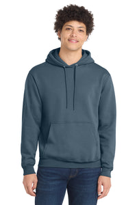Port & Company PC78H Core Fleece Pullover Hoodie - Steel Blue