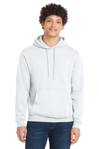 Port & Company PC78H Core Fleece Pullover Hoodie - White