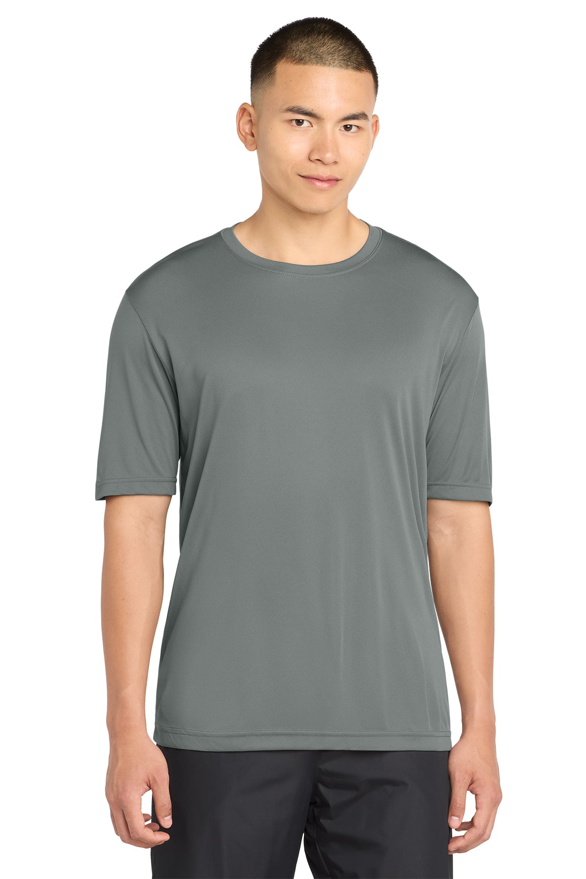 Sport-Tek ST350 PosiCharge Competitor Tee - Grey Concrete