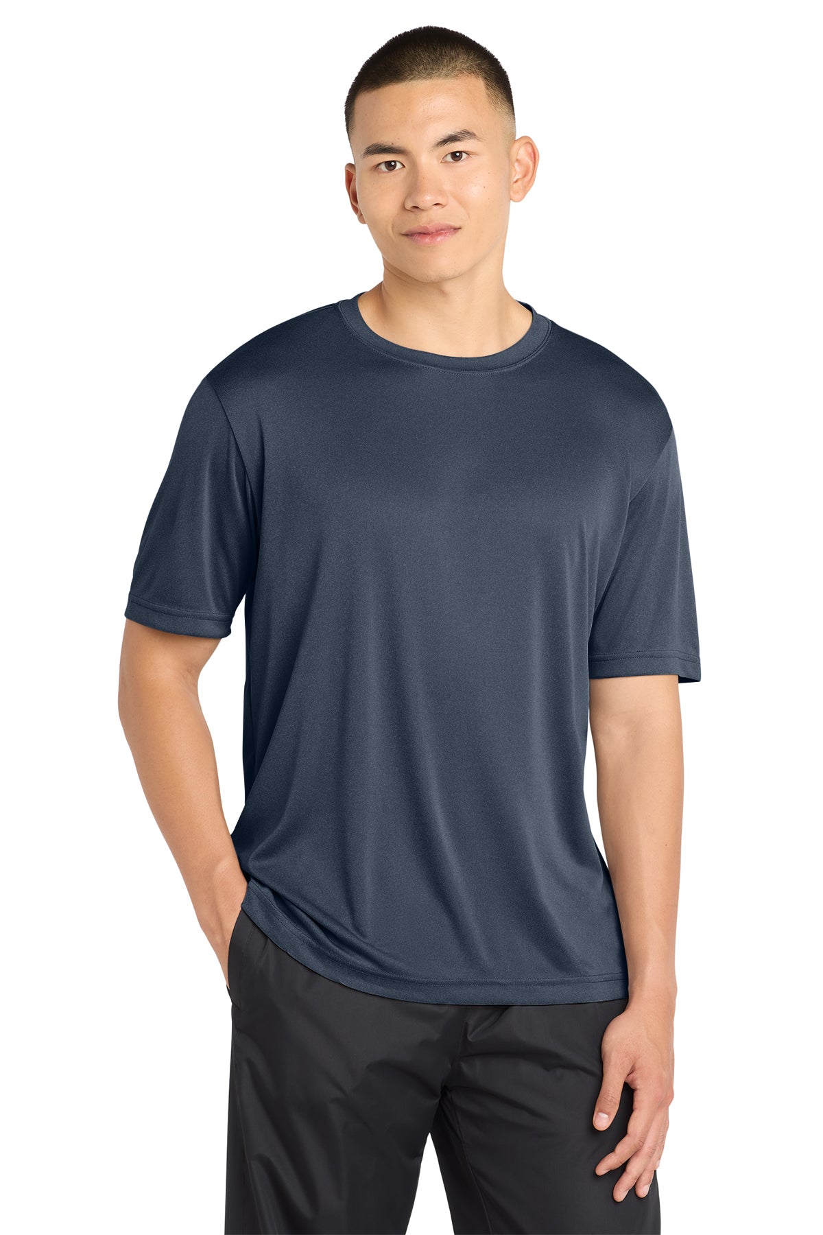 Sport-Tek ST350 PosiCharge Competitor Tee - True Navy Heather