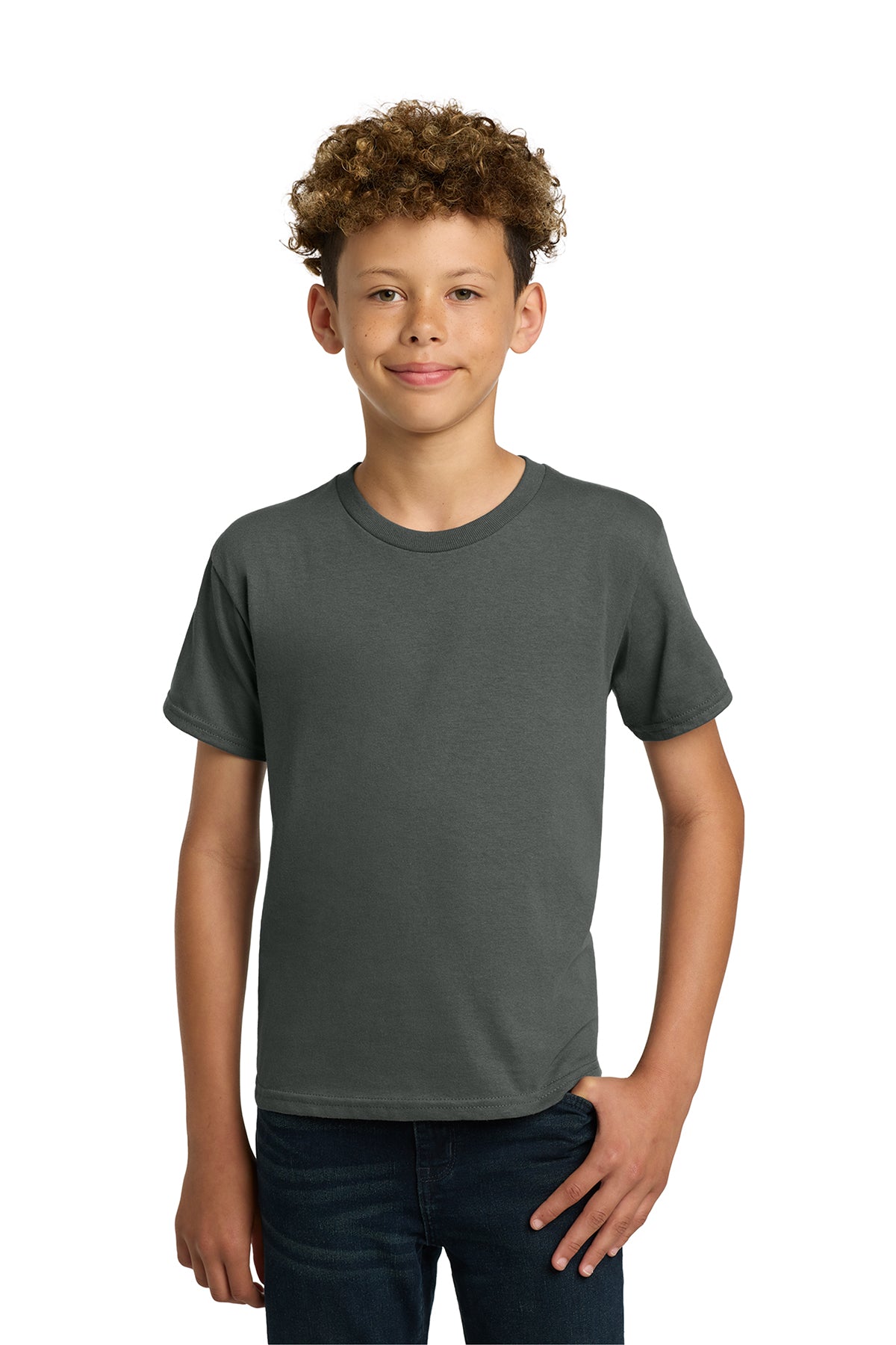 Gildan 5000B Youth Heavy Cotton T-Shirt - Charcoal