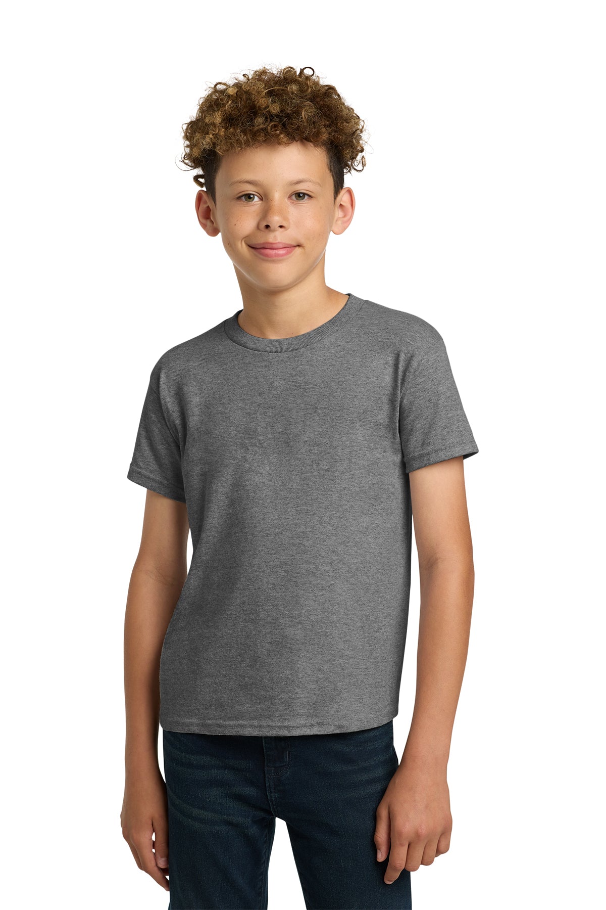 Gildan 5000B Youth Heavy Cotton T-Shirt - Graphite Heather