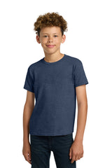 Gildan 5000B Youth Heavy Cotton T-Shirt - Heather Navy