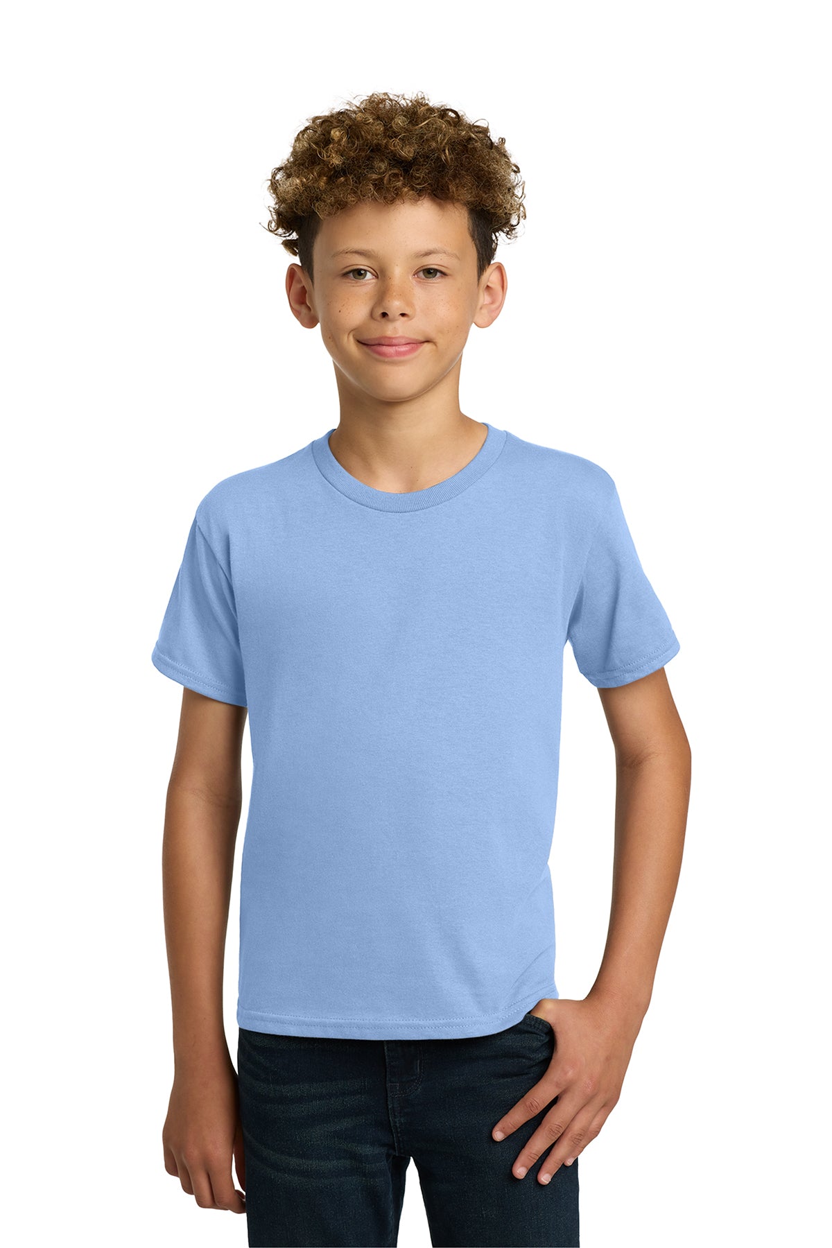 Gildan 5000B Youth Heavy Cotton T-Shirt - Light Blue