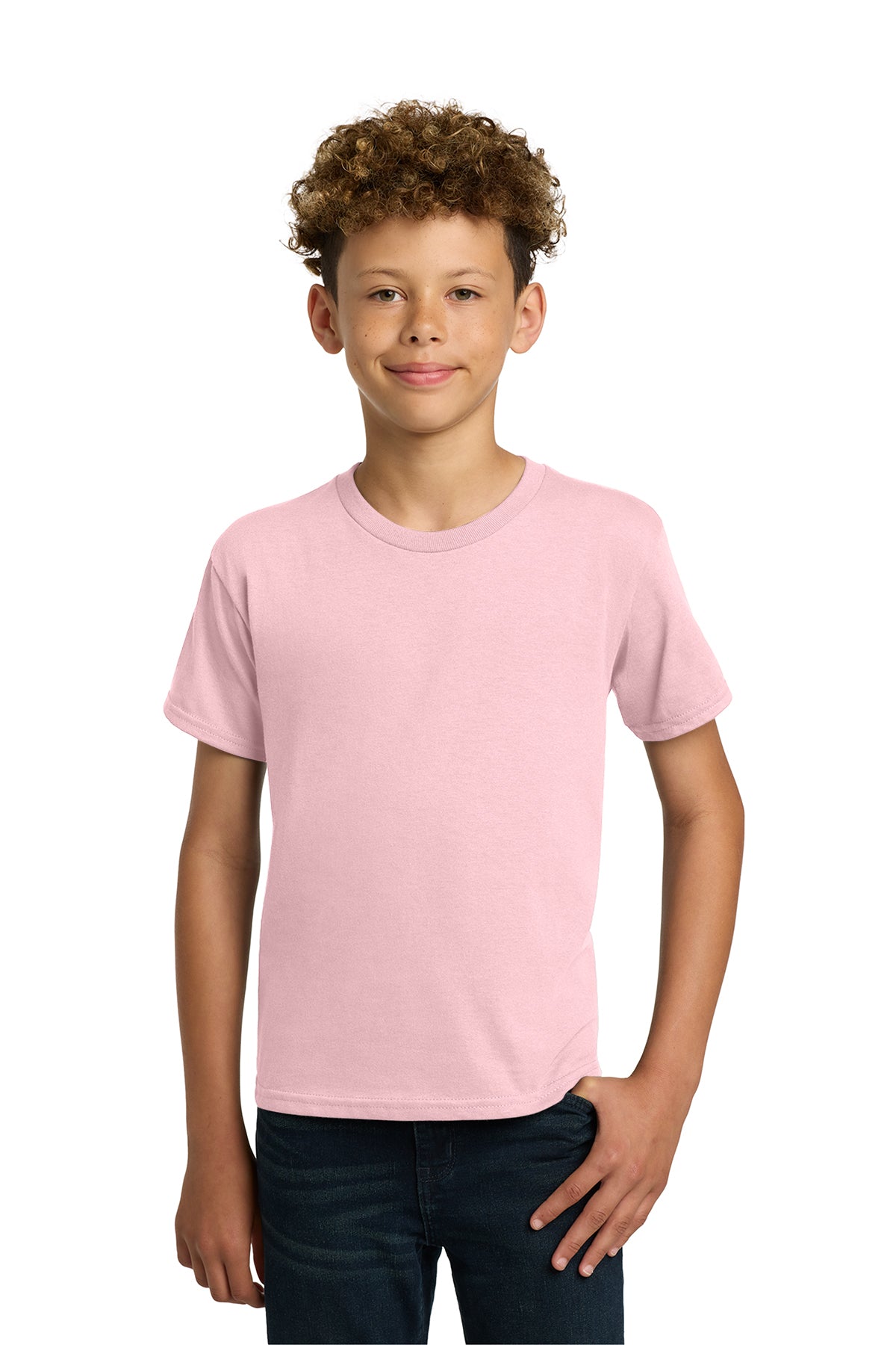 Gildan 5000B Youth Heavy Cotton T-Shirt - Light Pink