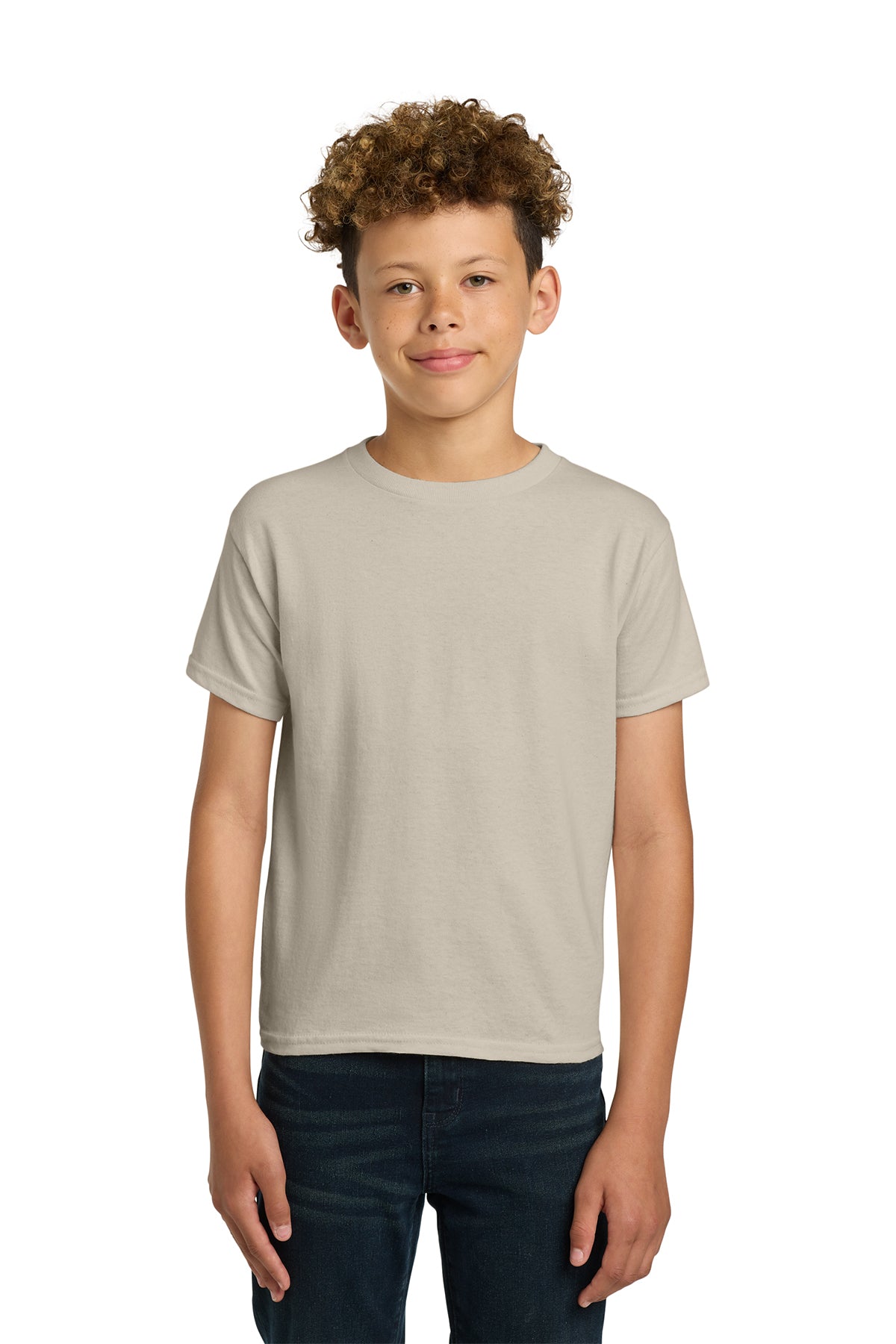 Gildan 5000B Youth Heavy Cotton T-Shirt - Sand