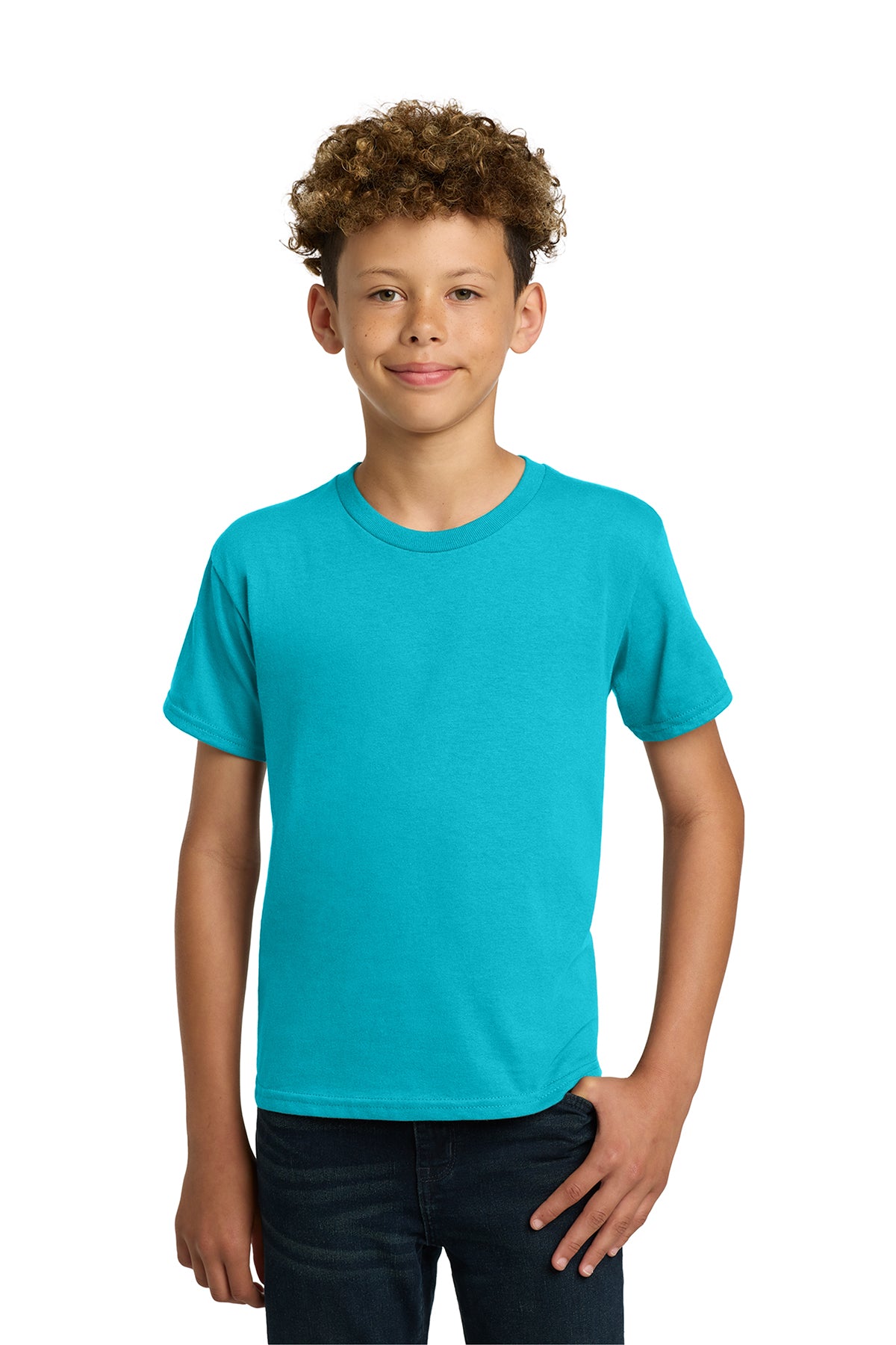 Gildan 5000B Youth Heavy Cotton T-Shirt - Tropical Blue