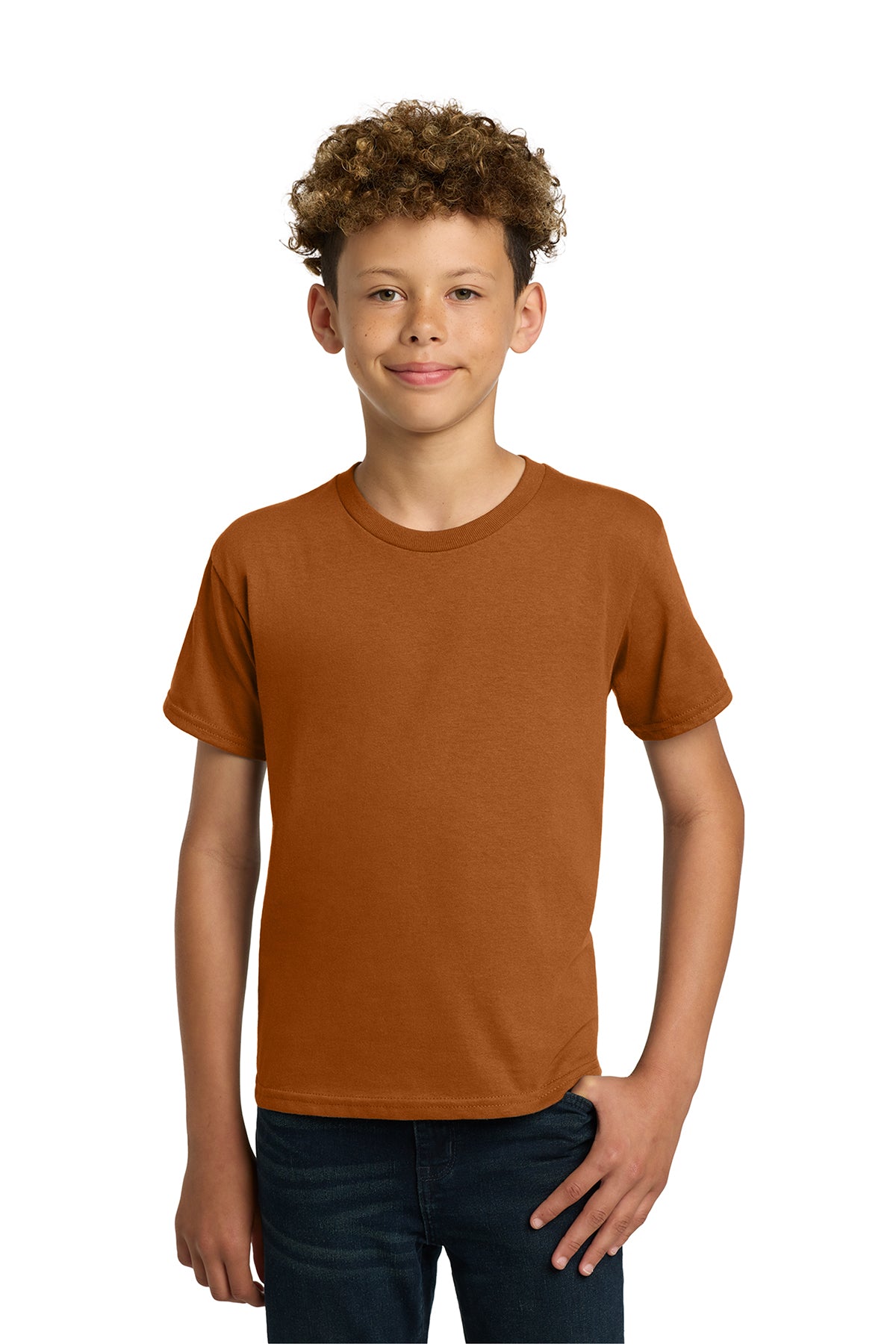 Gildan 5000B Youth Heavy Cotton T-Shirt - Texas Orange