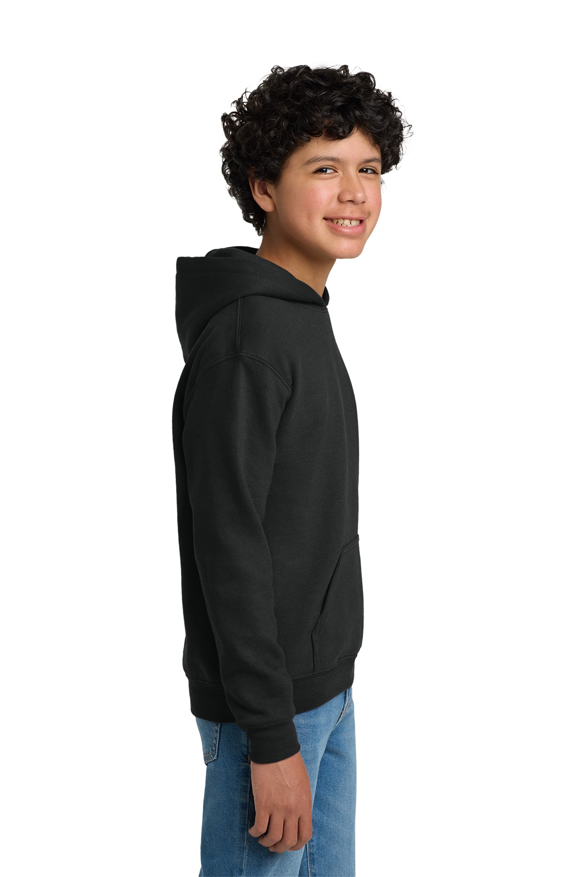 Gildan 18500B Youth Heavy Blend Hoodie side