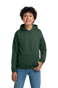 Gildan 18500B Youth Heavy Blend Hoodie - Fan Dark Green