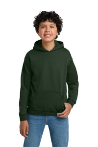 Gildan 18500B Youth Heavy Blend Hoodie - Forest Green