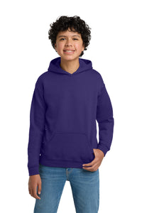 Gildan 18500B Youth Heavy Blend Hoodie - Purple