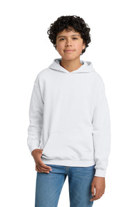 Gildan 18500B Youth Heavy Blend Hoodie - White