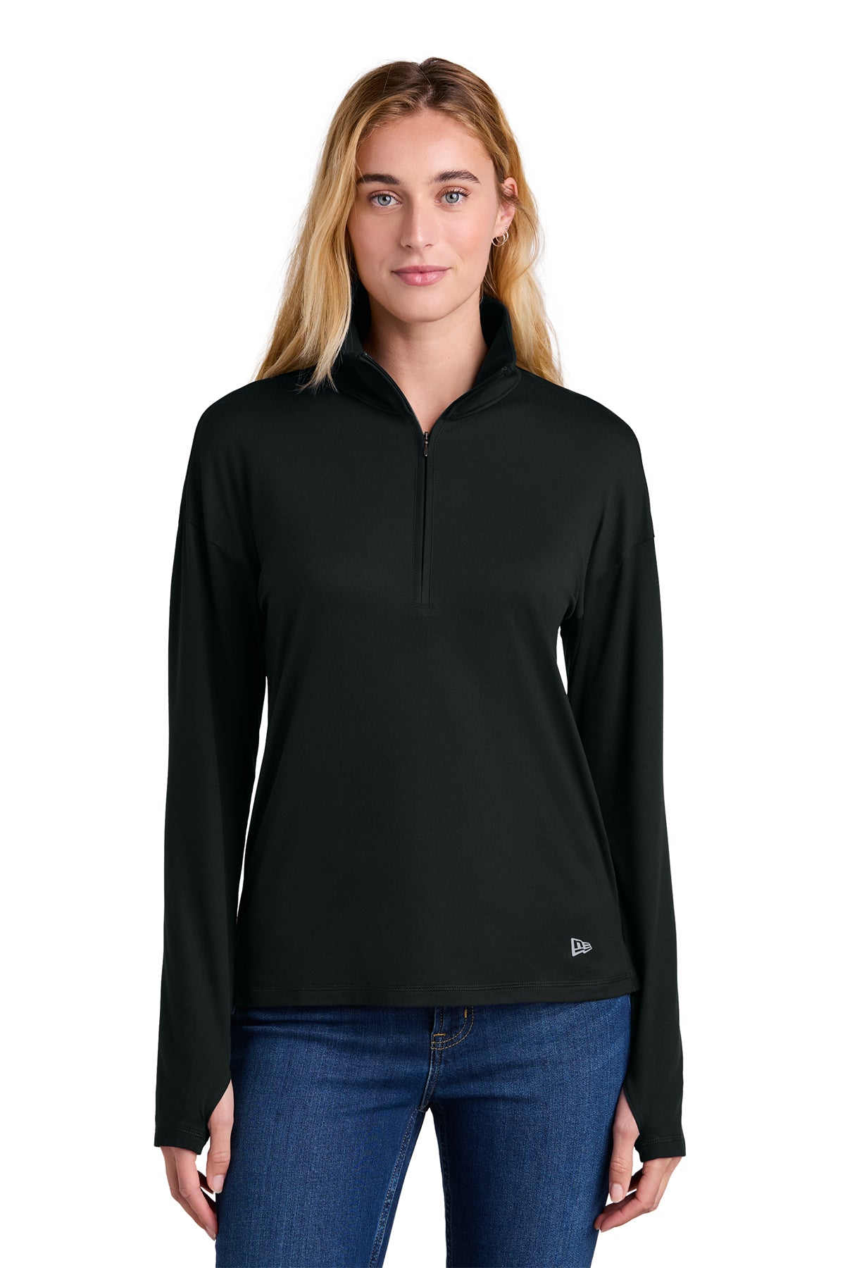 LNEA228 New Era® Women’s Power 1/2-Zip