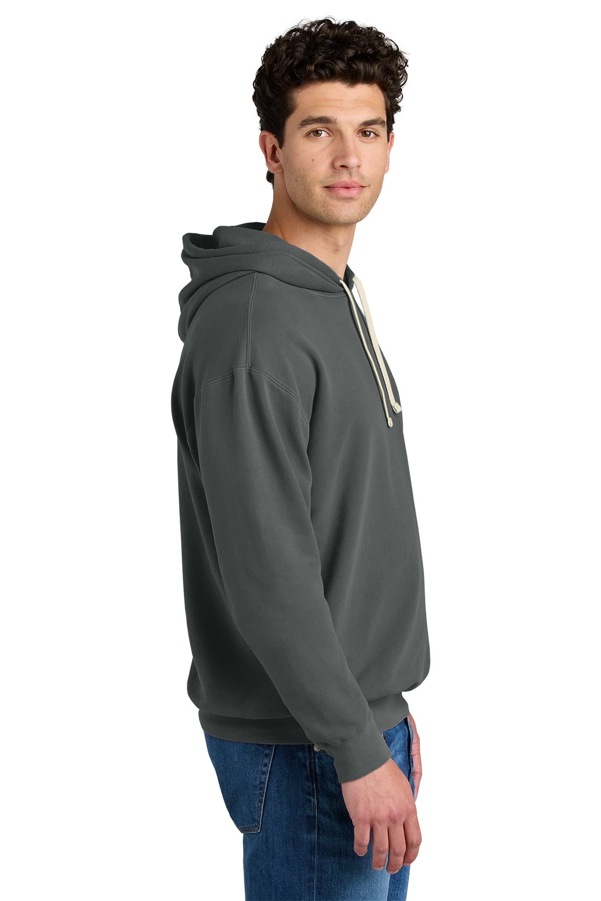 Comfort Colors Unisex Garment-Dyed Lightweight Fleece Hooded Sweatshirt - 1467