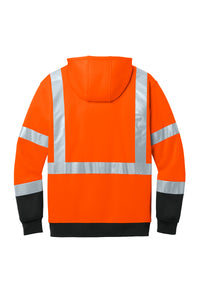 CornerStone® ANSI 107 Class 3 Heavy-Duty Fleece Pullover Hoodie | CSF301