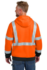 CornerStone® ANSI 107 Class 3 Heavy-Duty Fleece Pullover Hoodie | CSF301