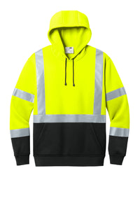 CornerStone® ANSI 107 Class 3 Heavy-Duty Fleece Pullover Hoodie | CSF301