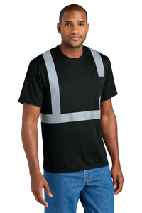 CornerStone® Enhanced Visibility Segmented Tape Tee| CS206