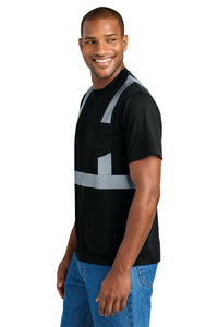 CornerStone® Enhanced Visibility Segmented Tape Tee| CS206