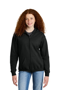 Gildan® - Youth Heavy Blend™ Full-Zip Hooded Sweatshirt | G185B