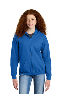 Gildan® - Youth Heavy Blend™ Full-Zip Hooded Sweatshirt | G185B