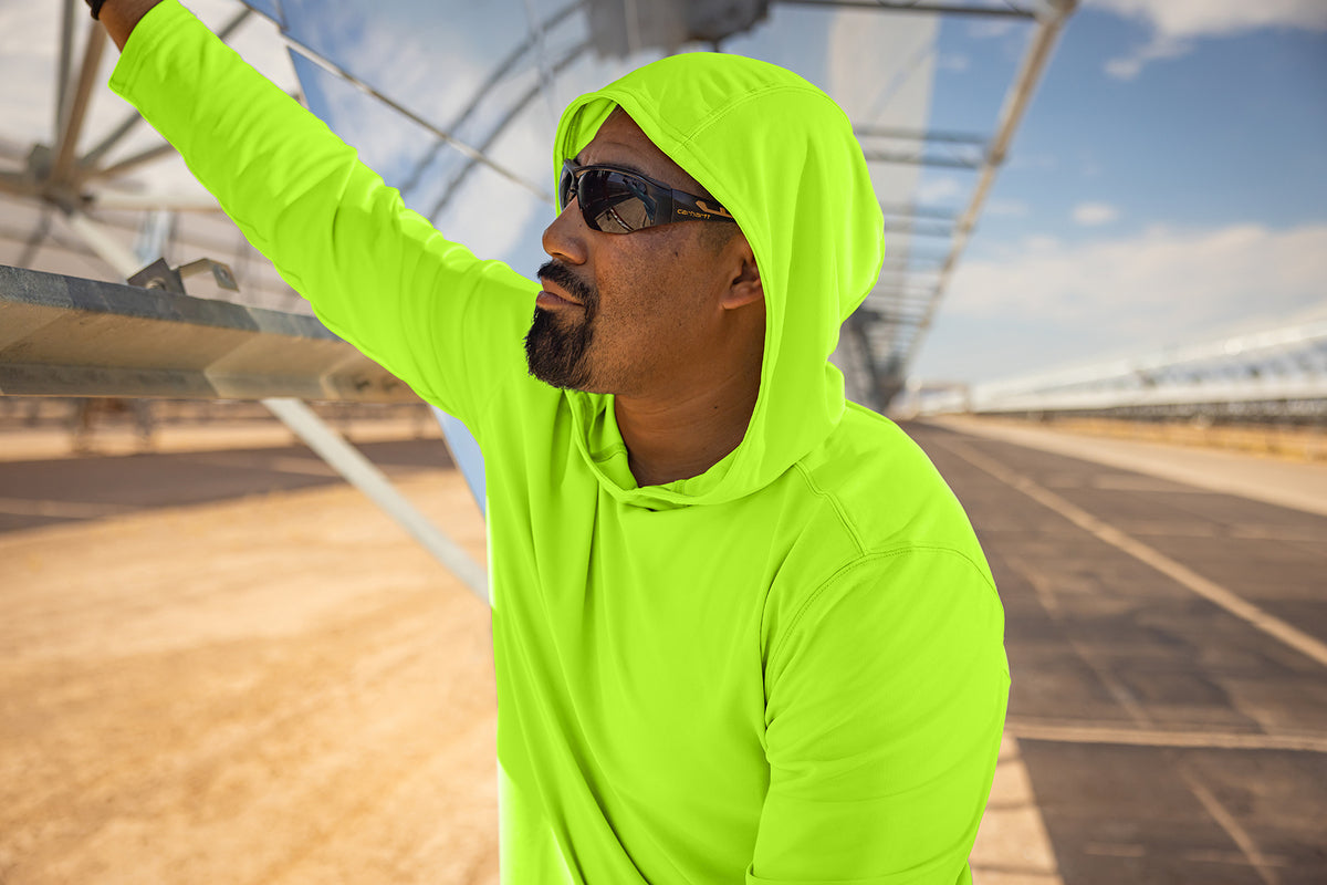 Carhartt Force® Sun Defender™ Long Sleeve Hooded T-Shirt | CT106923
