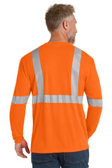 CornerStone® ANSI 107 Class 2 Long Sleeve Safety T-Shirt | CS401LS