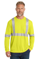 CornerStone® ANSI 107 Class 2 Long Sleeve Safety T-Shirt | CS401LS