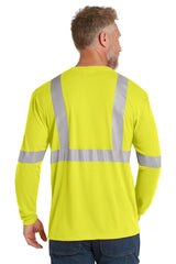 CornerStone® ANSI 107 Class 2 Long Sleeve Safety T-Shirt | CS401LS