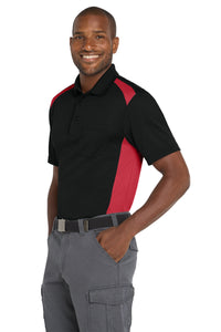 CornerStone® Select Snag-Proof Two Way Colorblock Pocket Polo | CS416