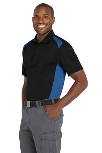 CornerStone® Select Snag-Proof Two Way Colorblock Pocket Polo | CS416