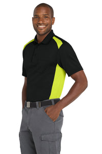 CornerStone® Select Snag-Proof Two Way Colorblock Pocket Polo | CS416